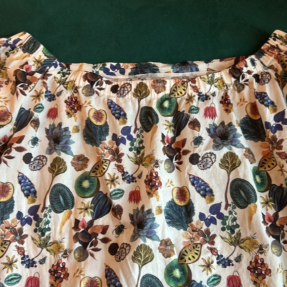 Antonio Melánico  Floral Off-Shoulder Women's Top Size L - Picture 9 of 9